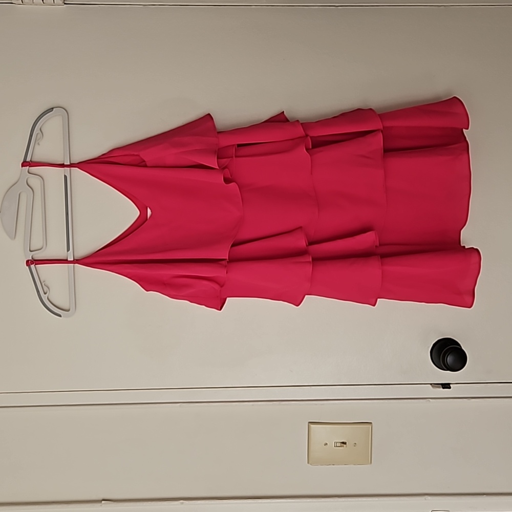 LOST+WANDER Tiered Midi Dress (Medium)